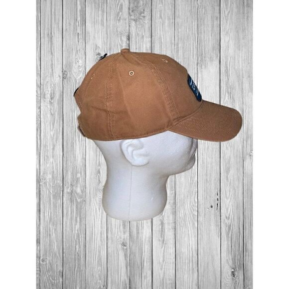 Carhartt Force Texas Patch Hat Cap Strapback Adjustable NWT Tan Khaki - Picture 2 of 5